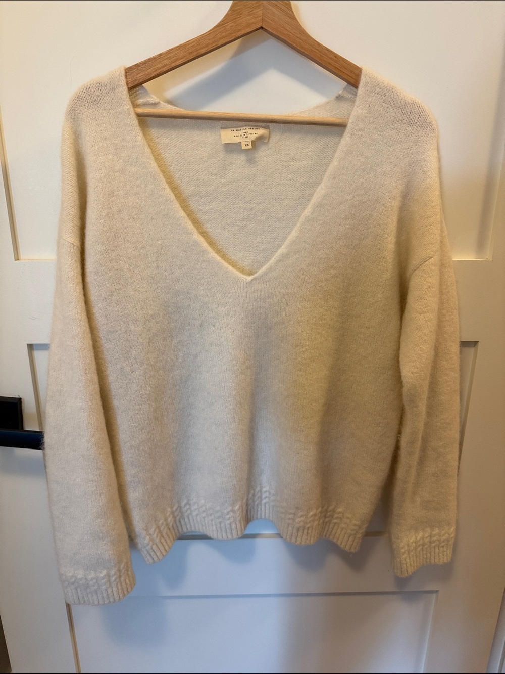 SEZANE DENISA JUMPER in ECRU - Picture 2 of 3